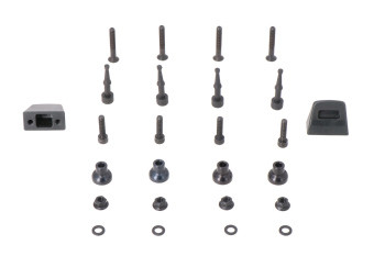 SW-Motech Adapterkit für EVO Kofferträger Für Givi MonoKey Montage von 2 Koffern