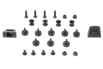 SW-Motech Adapterkit für PRO Seitenträger Für Givi MonoKey Montage von 2 Koffern