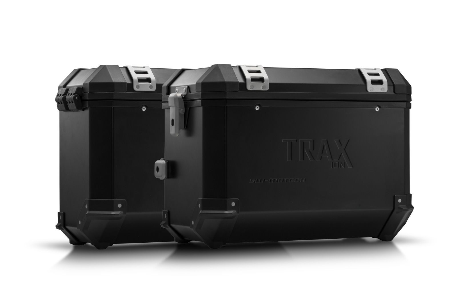SW-Motech TRAX ION Alukoffer-System schwarz 45/37l Triumph Tiger 800 Modelle(10-) Set