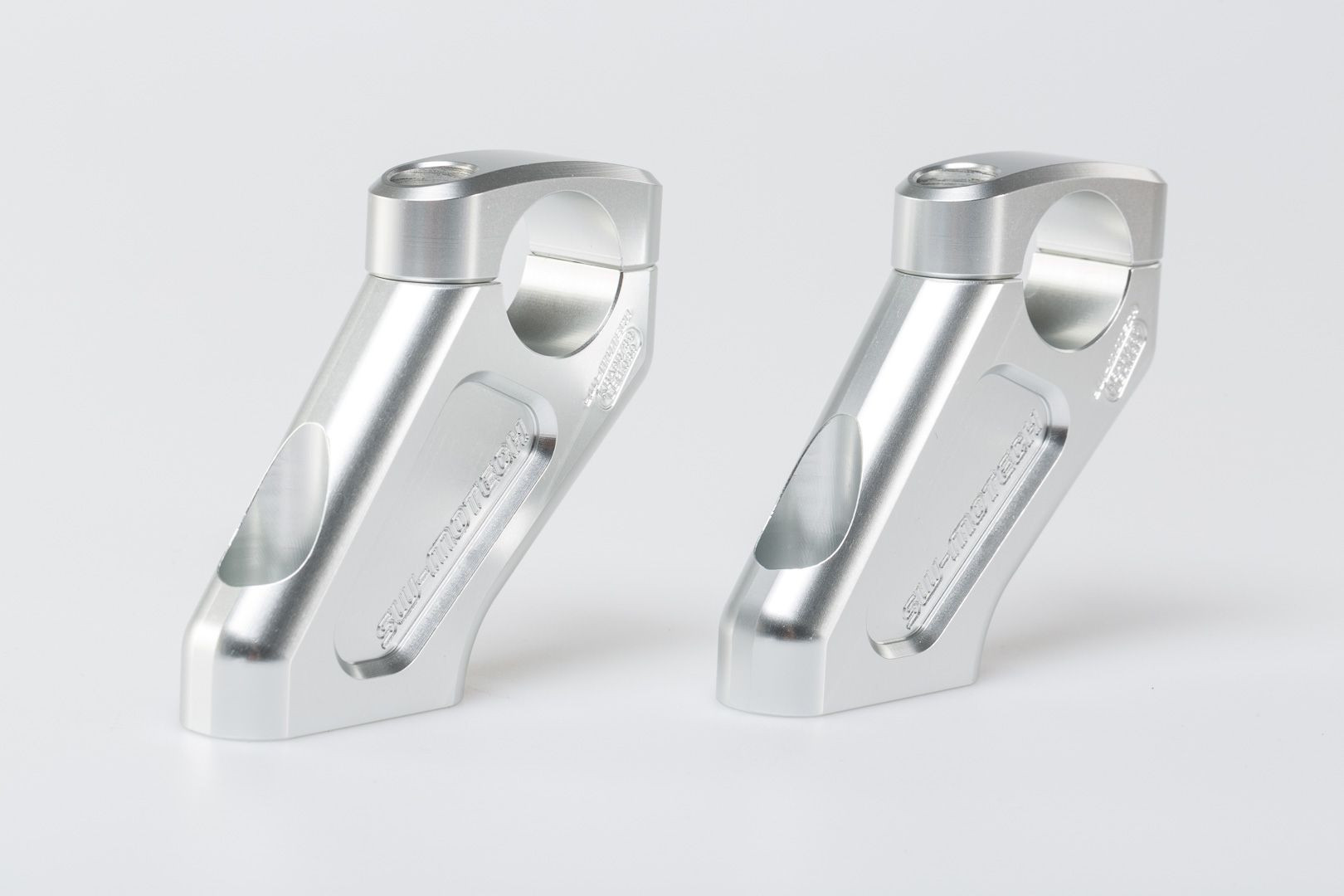 SW-Motech Lenkerverlegung H=20 mm Verlegung um 30 mm Silbern passt für BMW R1200GS