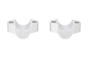 SW-Motech Lenkererhöhung H=20 mm Silbern  passt für Triumph Tiger 900 GT/Rally Pro