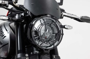 SW-Motech Scheinwerferschutz Schutzgitter passt für Triumph Trident 660(21-)