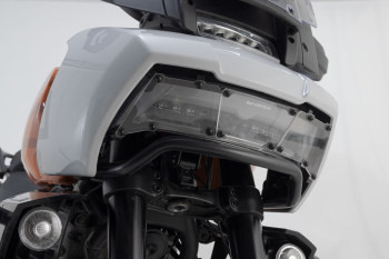 SW-Motech Scheinwerferschutz Halterung mit Blende passt für Harley-D Pan America(21-)