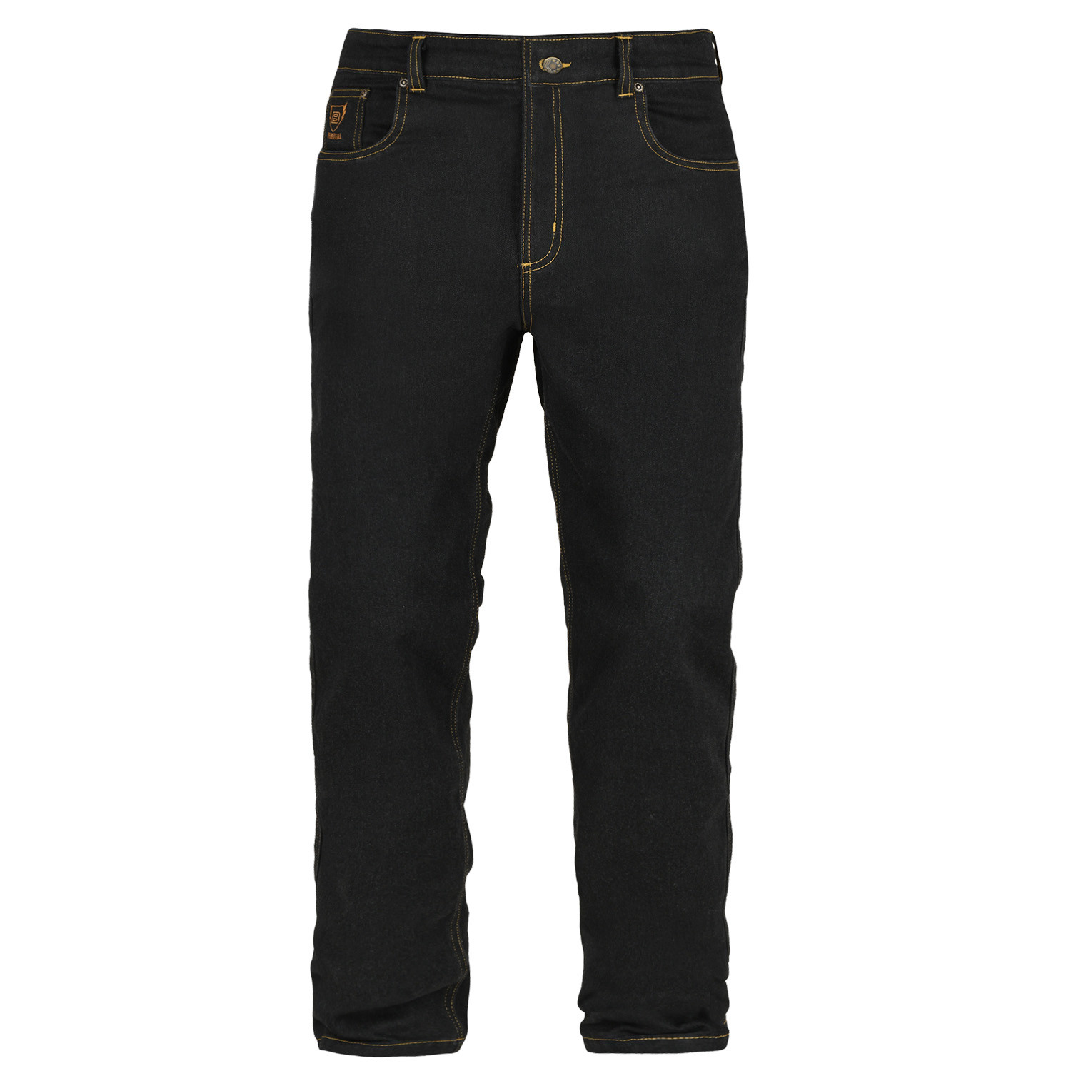 Bores Motorradjeans Herren Live Premium Plus - BORTEXX (CE (AAA)) Schwarz - W30 bis W46 L32 Inch