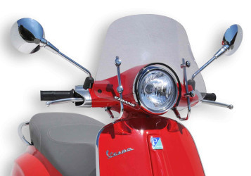 ERMAX Scooterscheibe Mini Sportivo klar ABE passt für VESPA Primavera 125(20-24)