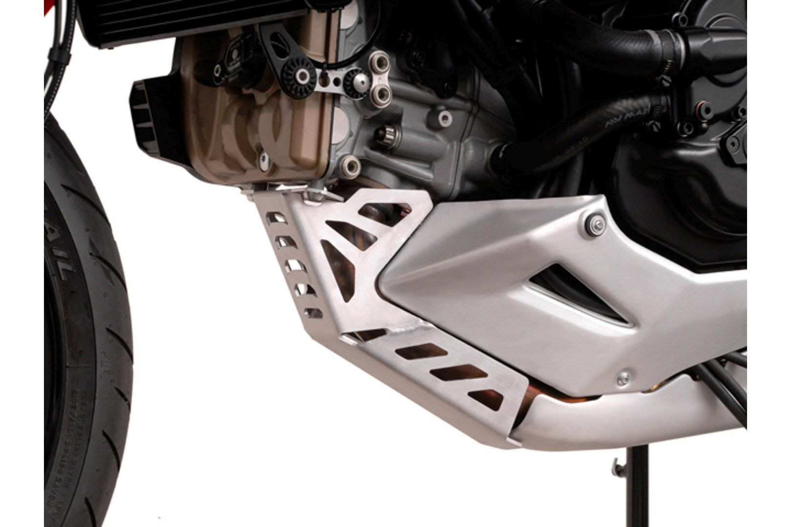 SW-Motech Motorschutz Silbern passt für Ducati Multistrada 1200/S(10-14)