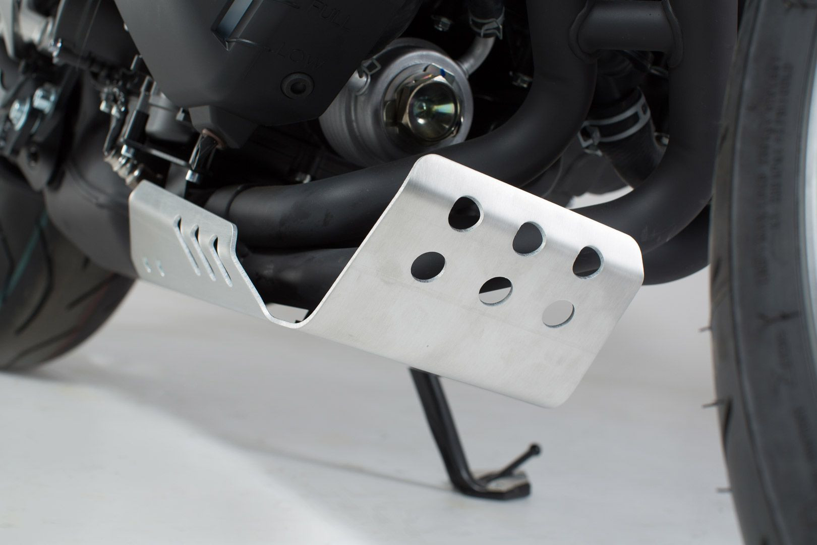 SW-Motech Motorschutz Silbern passt für Yamaha MT09/Tracer, Tracer900/GT, XSR900, Niken