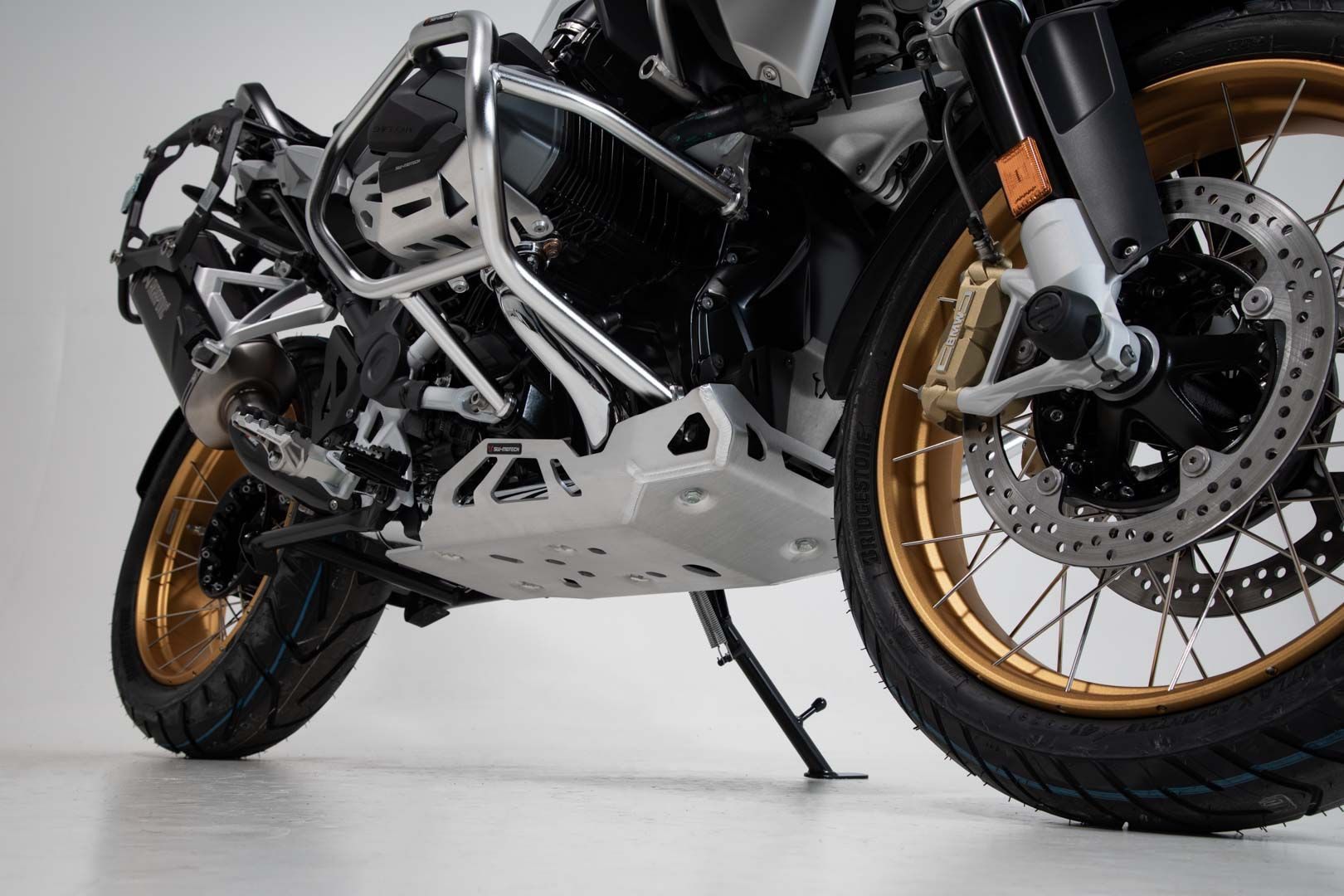 SW-Motech Motorschutz Silbern passt für BMW R 1250 GS/Rallye(18-)