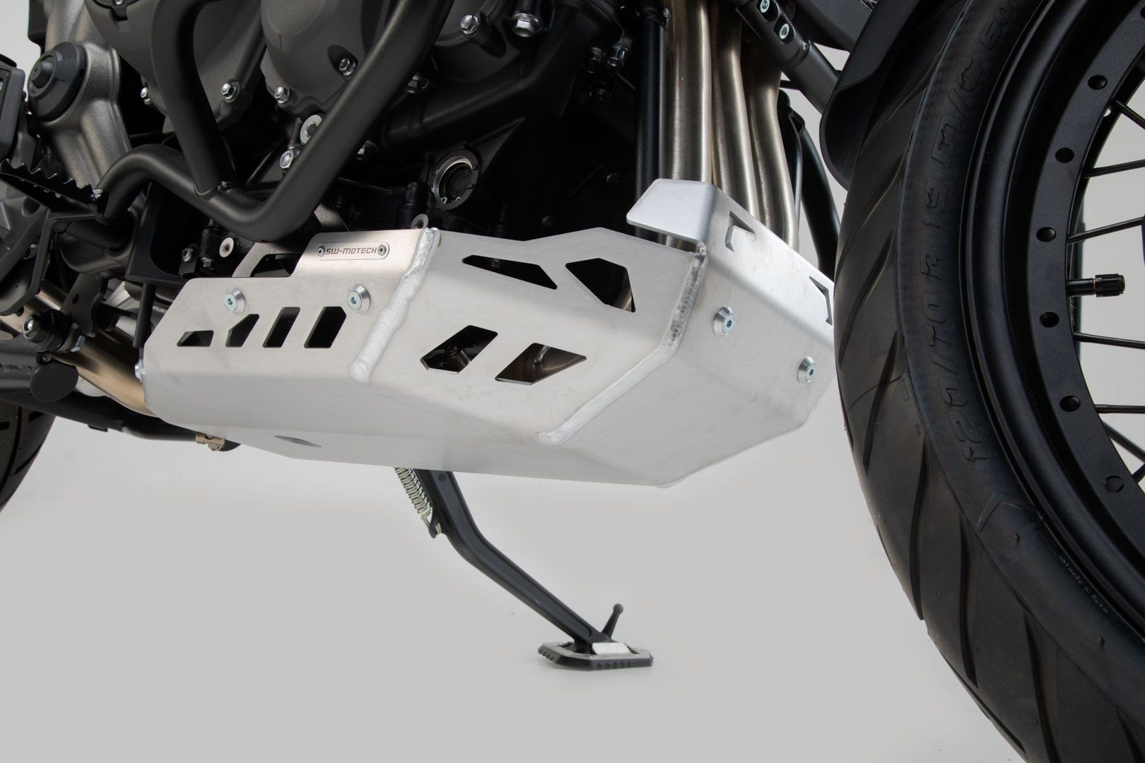SW-Motech Motorschutz Silbern  passt für Triumph Tiger 1200/Explorer(11-)