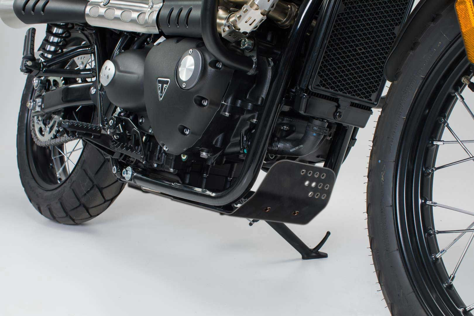 SW-Motech Motorschutz Schwarz passt für Triumph-Modelle