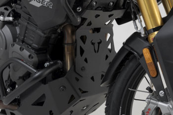 SW-Motech Motorschutz-Verlängerung Schwarz  passt für Triumph Tiger 1200 Modelle(22-)