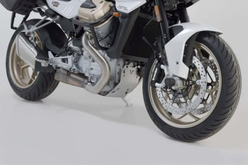 SW-Motech Motorschutz Silbern passt für Moto Guzzi V100 Mandello/S