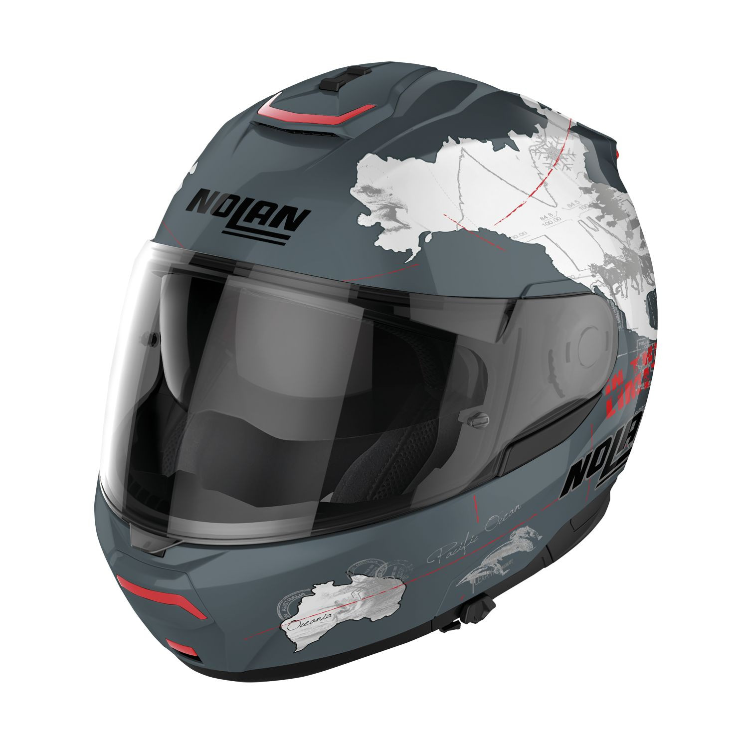 Nolan Klapphelm N100-6 LEGEND CHECA N030 Mehrfarbig ECE 22.06