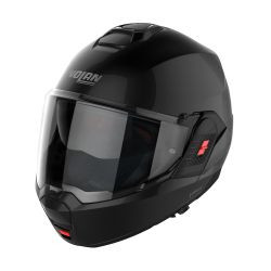 Nolan Klapphelm N120-1 CLASSIC N-COM 003 Glänzend Schwarz ECE 22.06