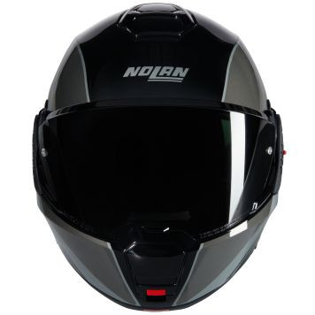 Nolan Klapphelm N120-1 VERNICIAT URA SPECIALE 341 Gr: 2XS-3XL Schwarz Grau Silber