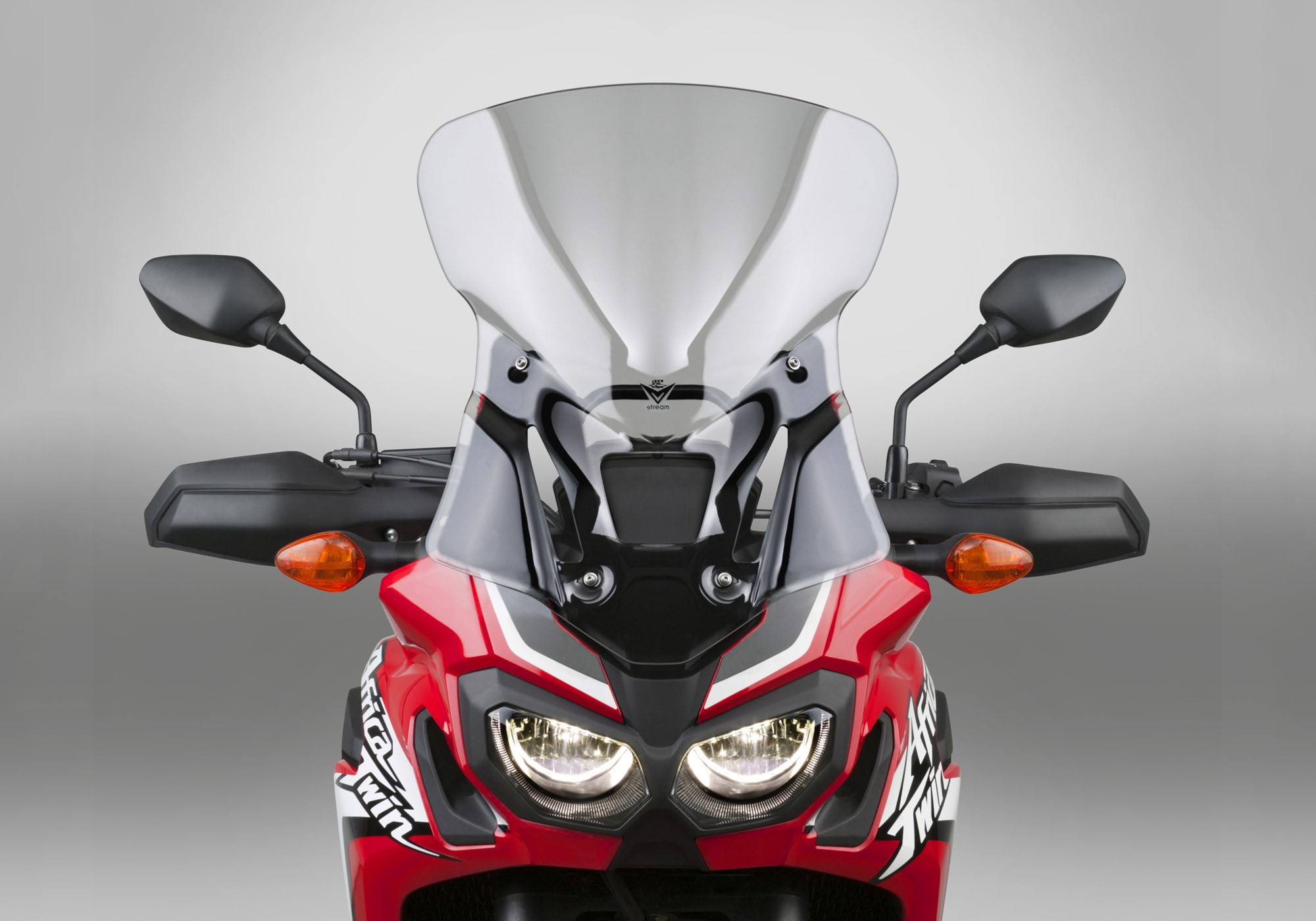 NATIONAL CYCLE Motorradscheibe VStream grau getönt ABE passt für Honda CRF1000L Africa Twin, Adventure Sports