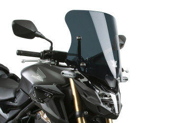 V*NATIONAL CYCLE Motorradscheibe VStream schwarz getönt ABE passt für HONDA CB50