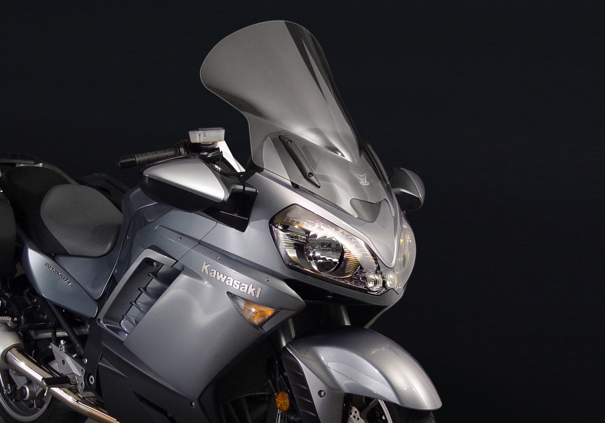 NATIONAL CYCLE Motorradscheibe VStream klar ABE passt für Kawasaki GTR1400