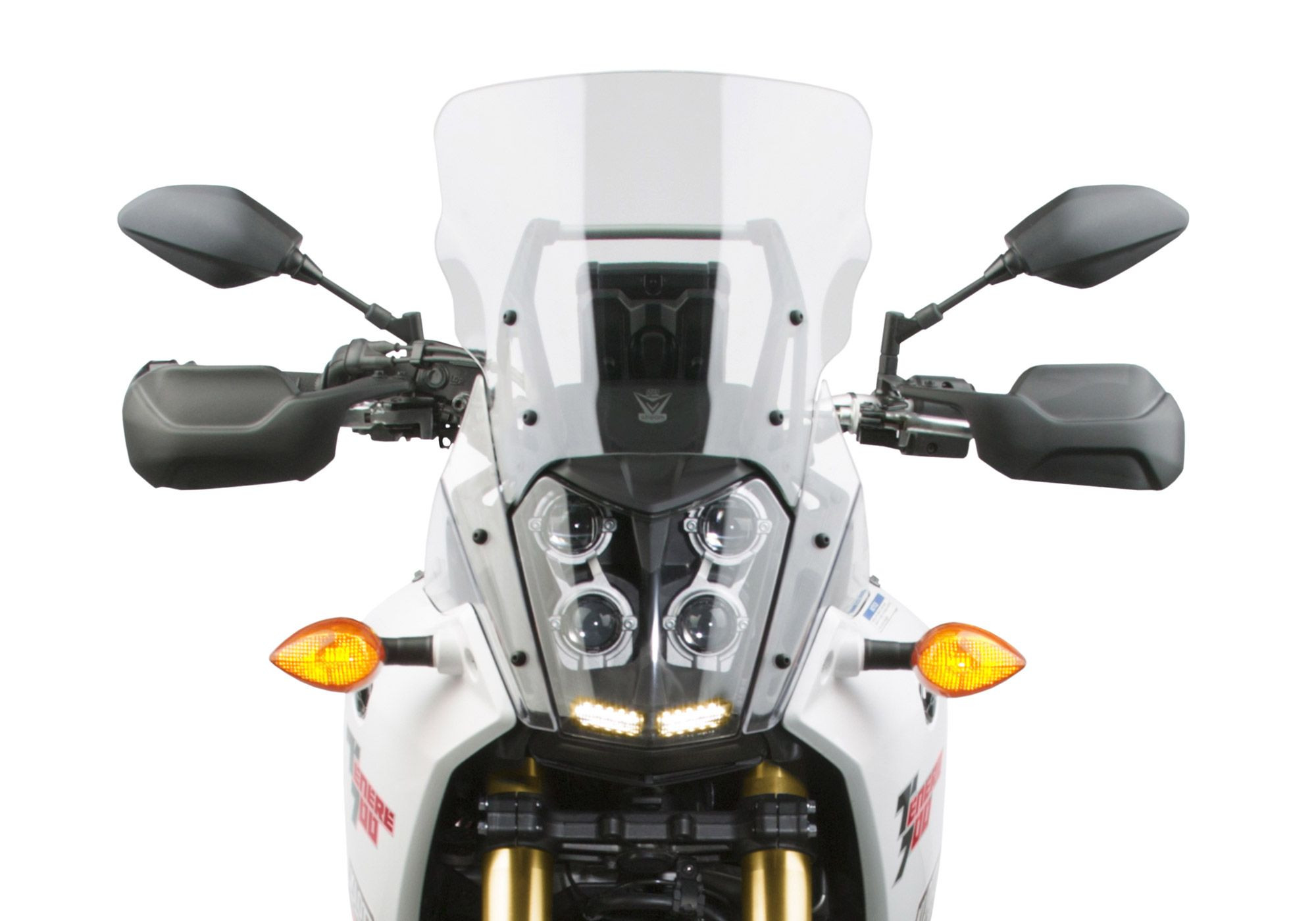 NATIONAL CYCLE Motorradscheibe VStream grau getönt ABE passt für Yamaha Ténéré 700