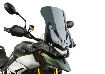 V*NATIONAL CYCLE Motorradscheibe VStream schwarz getönt ABE passt für TRIUMPH Ti