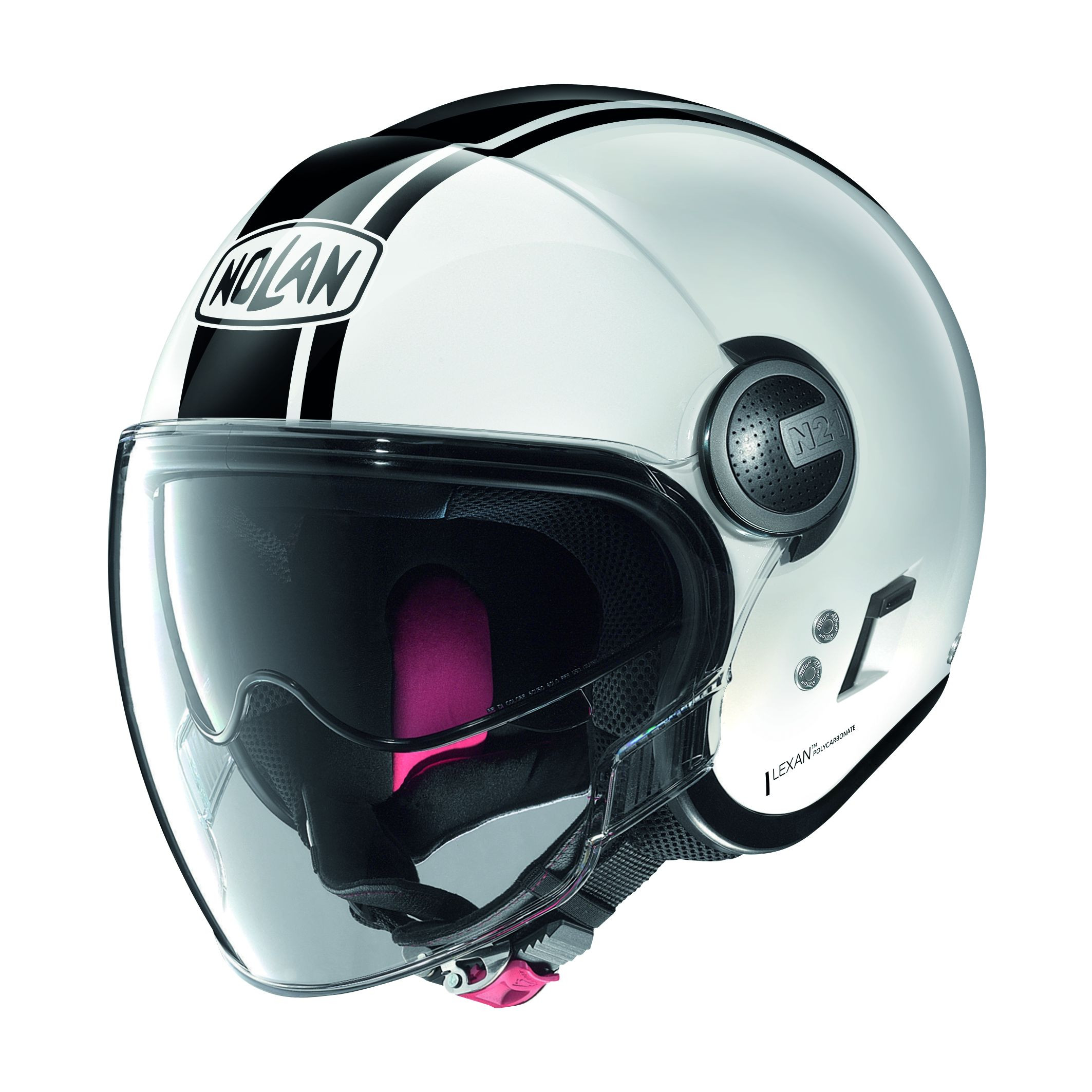 NOLAN Jethelm N21 VISOR Dolce Vita Metal White 102 Gr:2XS-3XL