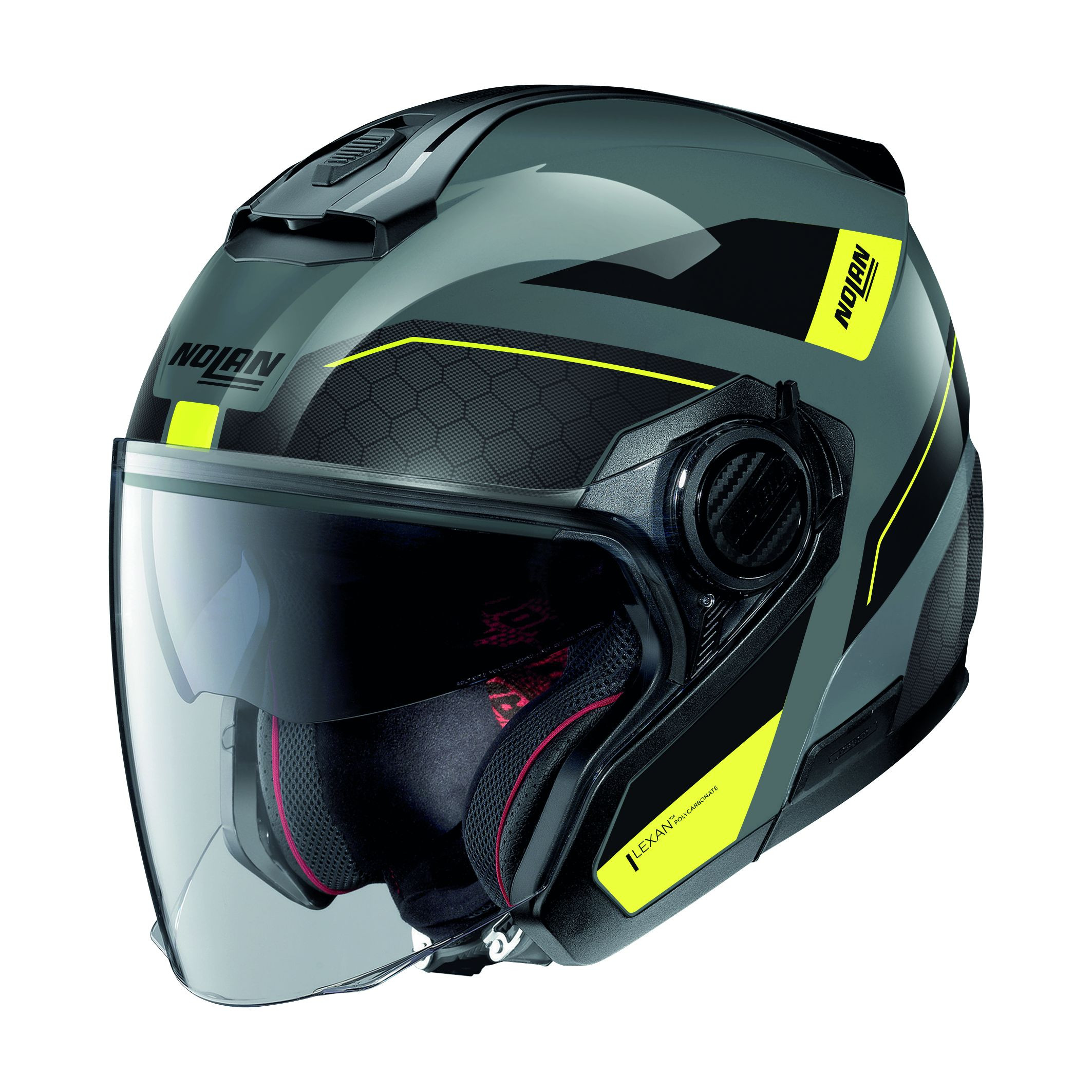 NOLAN Jet Helm N40-5 Pivot N-Com Slate Grey 26 Gr:2XS-2XL