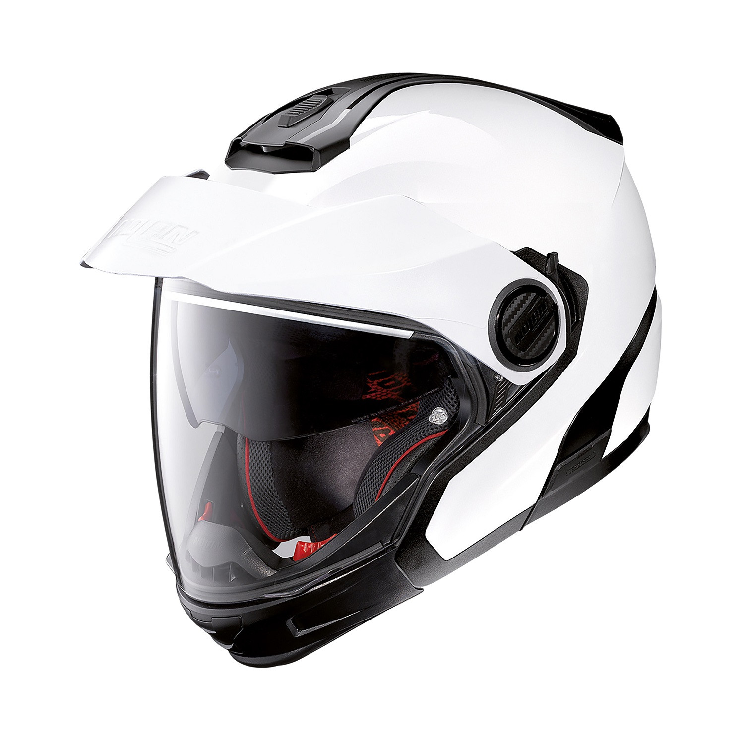 Nolan Crossoverhelm N40-5 GT 06 CLASSIC N-C005 Weiss Metallic ECE 22.06