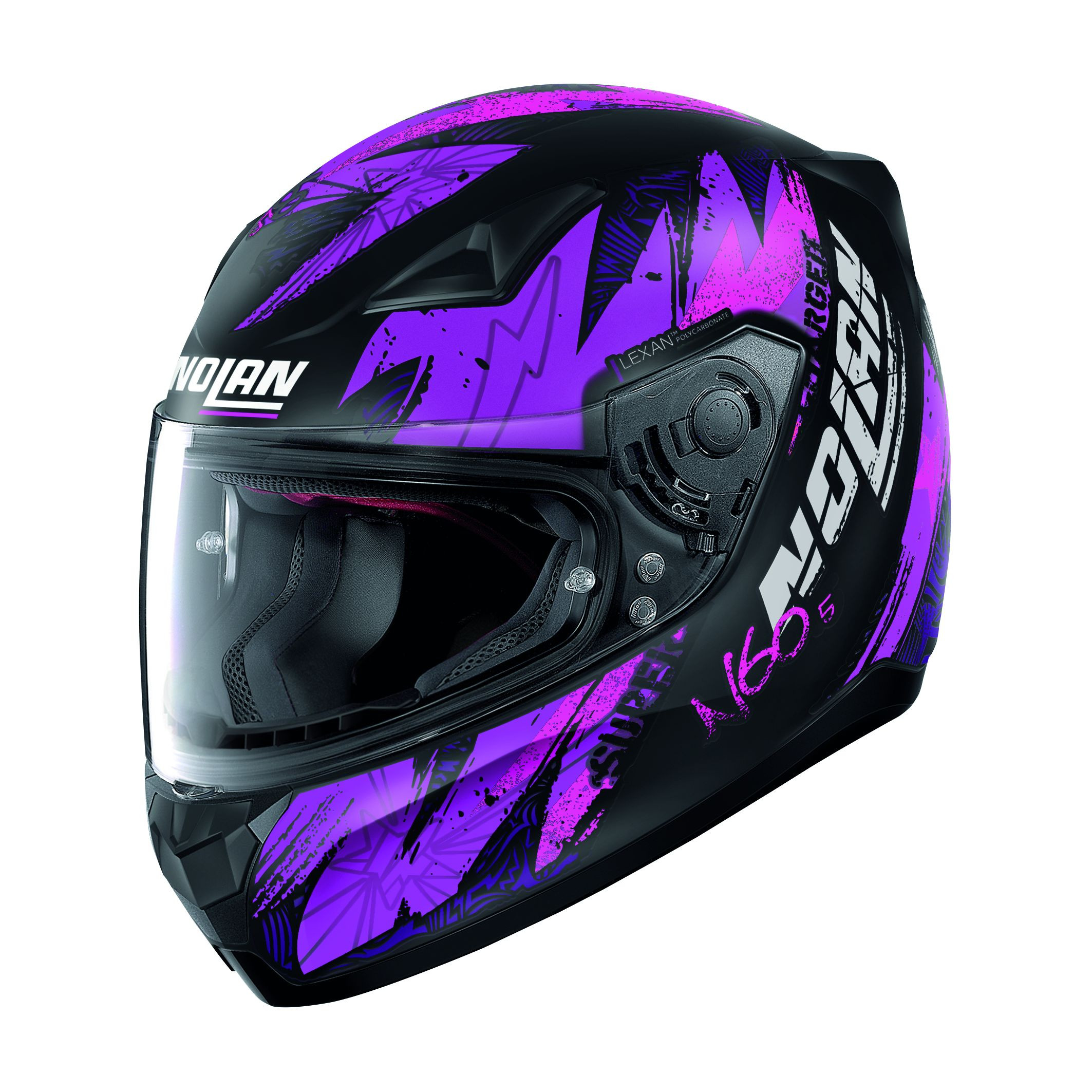 NOLAN Integral Helme N60-5 BOUNTY, Pink Flat Black 80 Gr: M