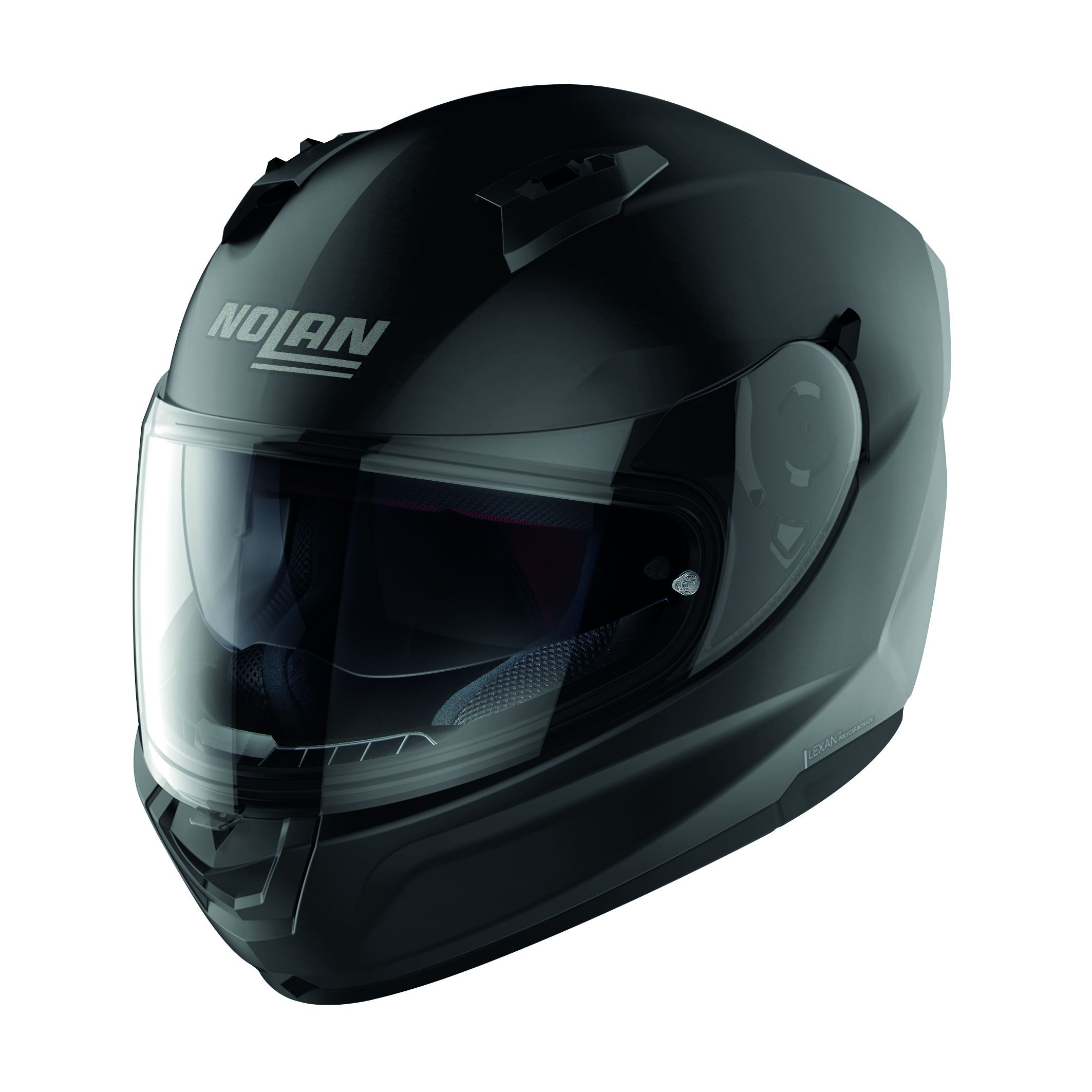Nolan Integralhelm N60-6 Classic Flat Black 10 Gr:2XS-3XL Matt Schwarz ECE 22.06