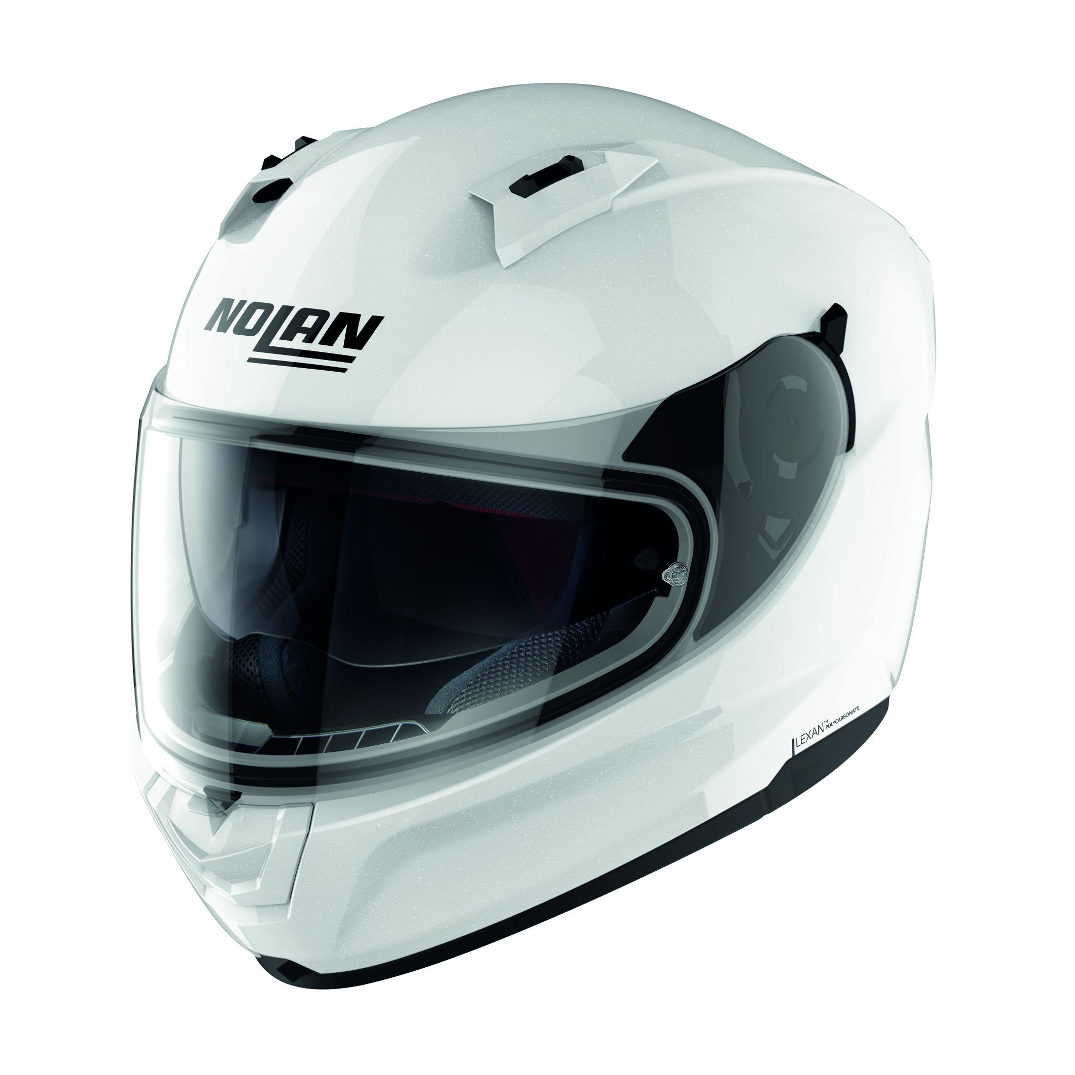 Nolan Integralhelm N60-6 Classic Metal White 5 Gr:2XS-3XL Weisss ECE 22.06
