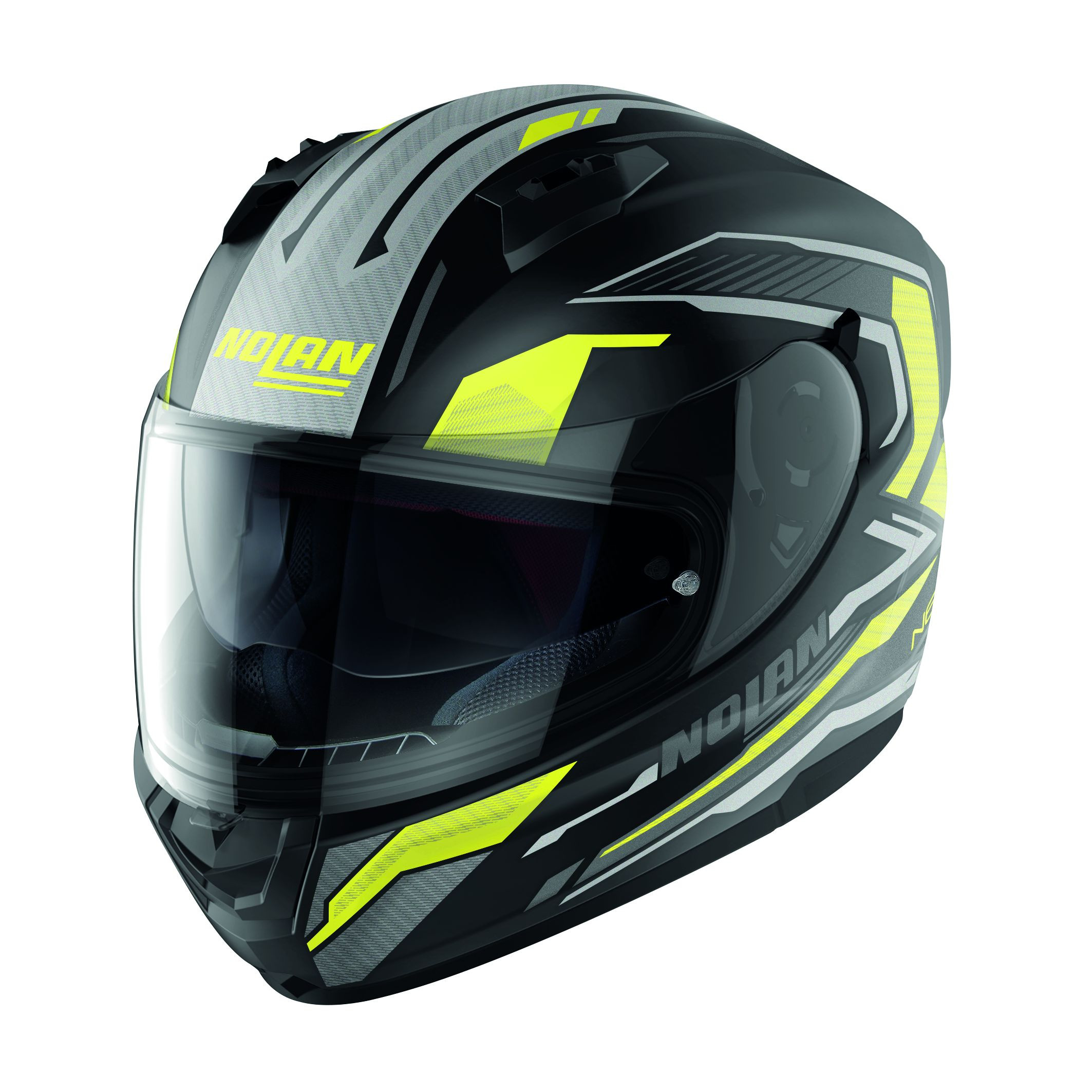 Nolan Integral Helm N60-6 Perceptor Flat Black 27 Gr:2XS-3XL