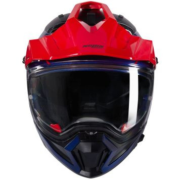 Nolan Integralhelm Motocrosshelm N70-2 X 06 CONVINTO 344 Gr: 2XS-2XL Blau Rot Weiss