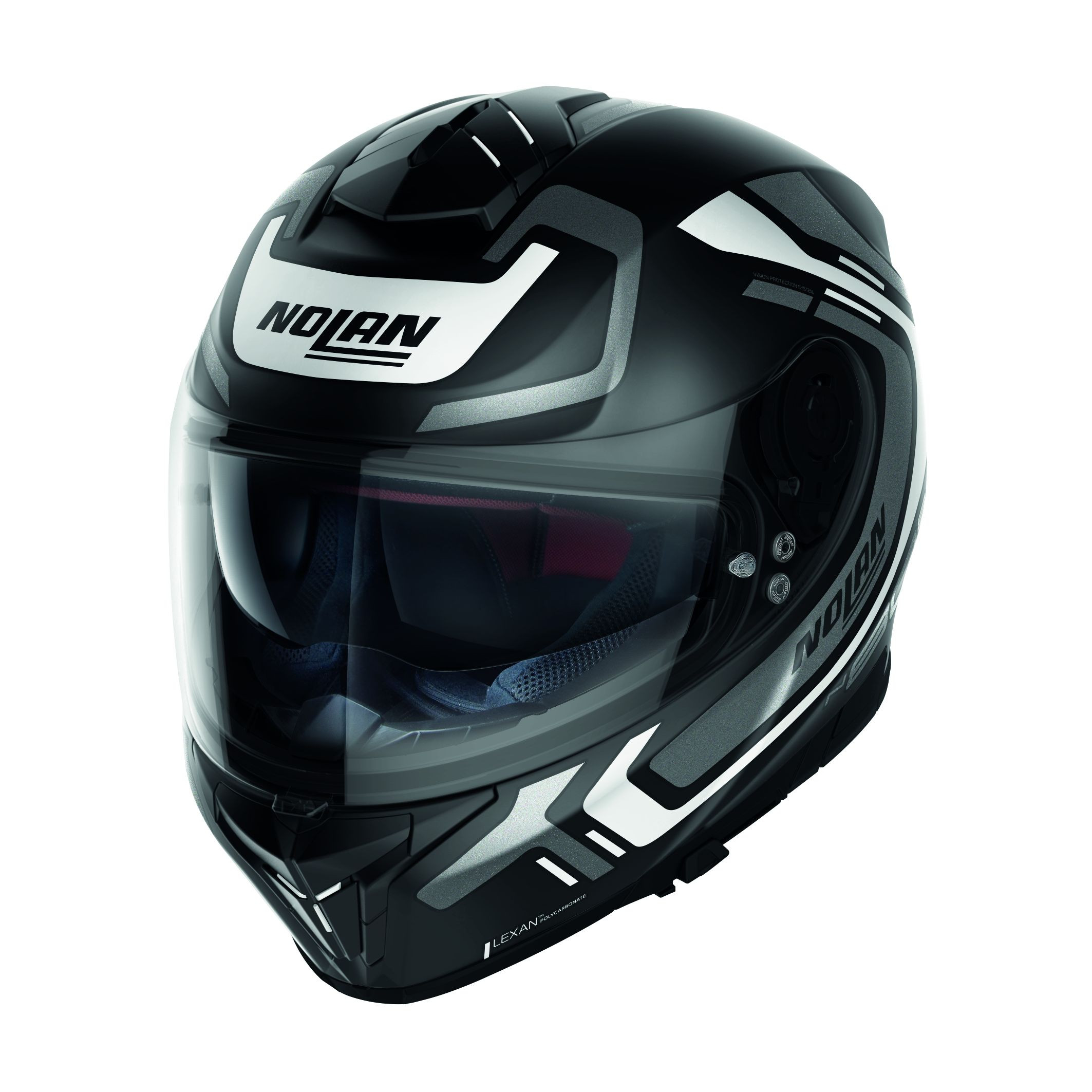 Nolan Integral Helm N80-8 Ally N-Com Flat Black 46 Gr:2XS-3XL