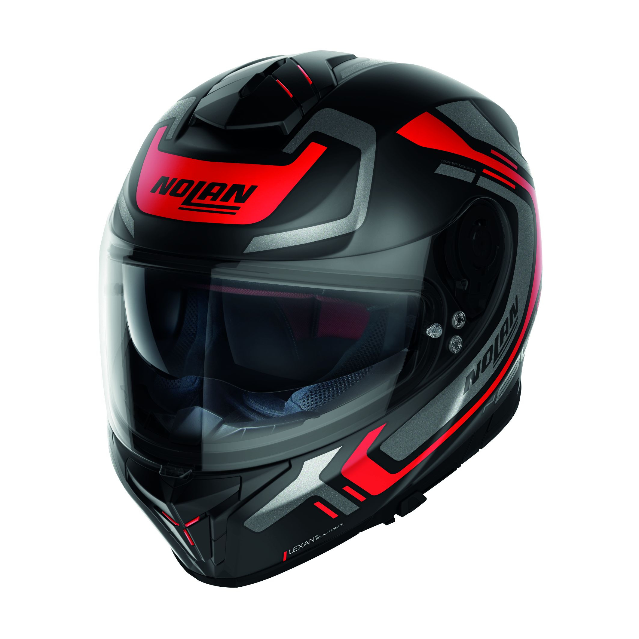 Nolan Integral Helm N80-8 Ally N-Com Flat Black 47 Gr:2XS-3XL