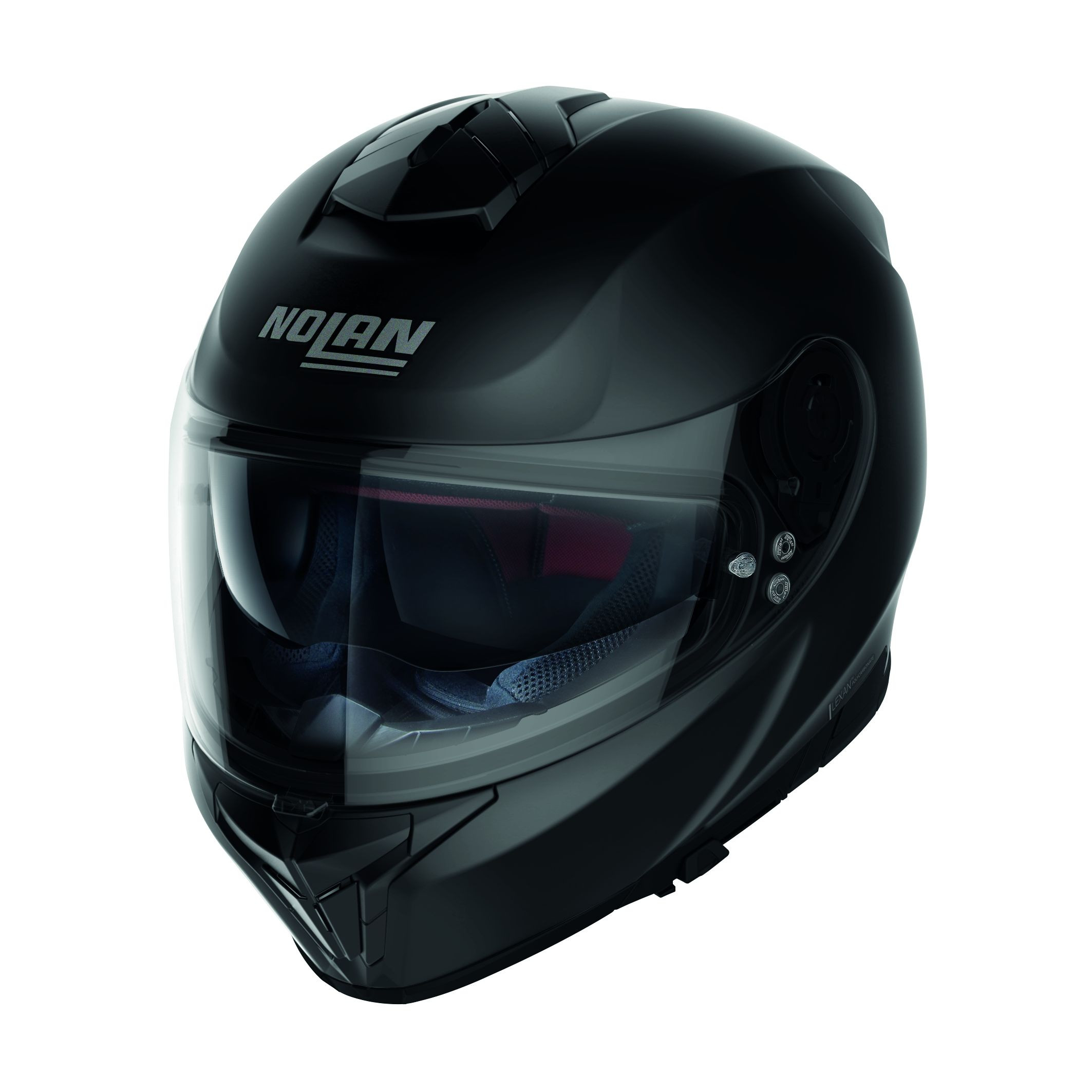Nolan Integralhelm N80-8 Classic N-Com Flat Black 10 Gr:2XS-3XL Matt Schwarz ECE 22.06