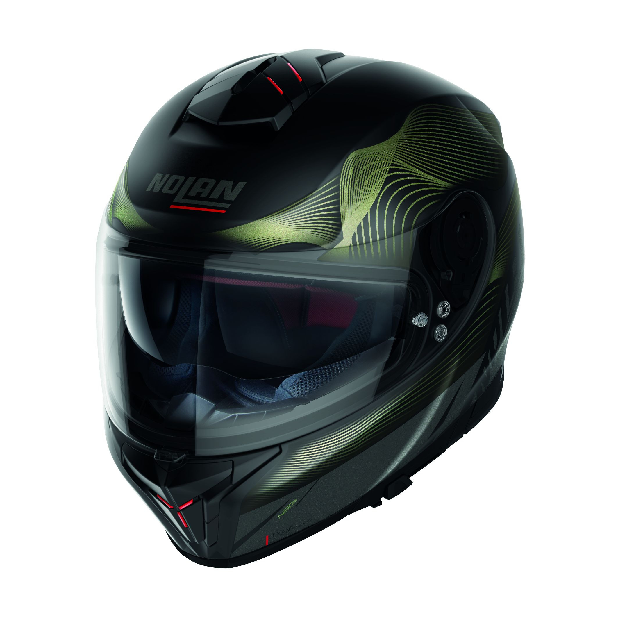 Nolan Integral Helm N80-8 Powerglide N-Com Flat Black 46 Gr:2XS-3XL