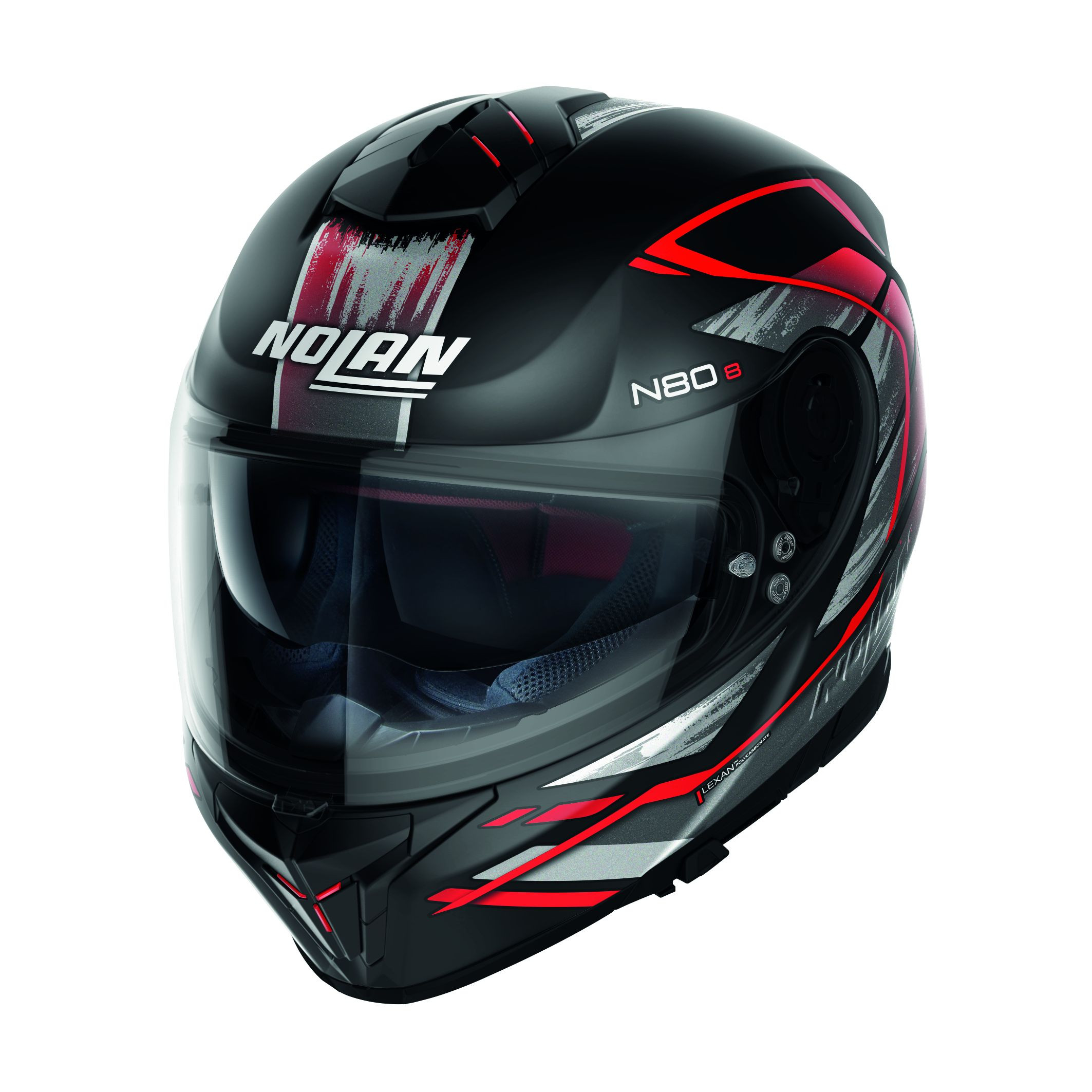 Nolan Integral Helm N80-8 Thunderbolt N-Com Flat Black 27 Gr:2XS-3XL