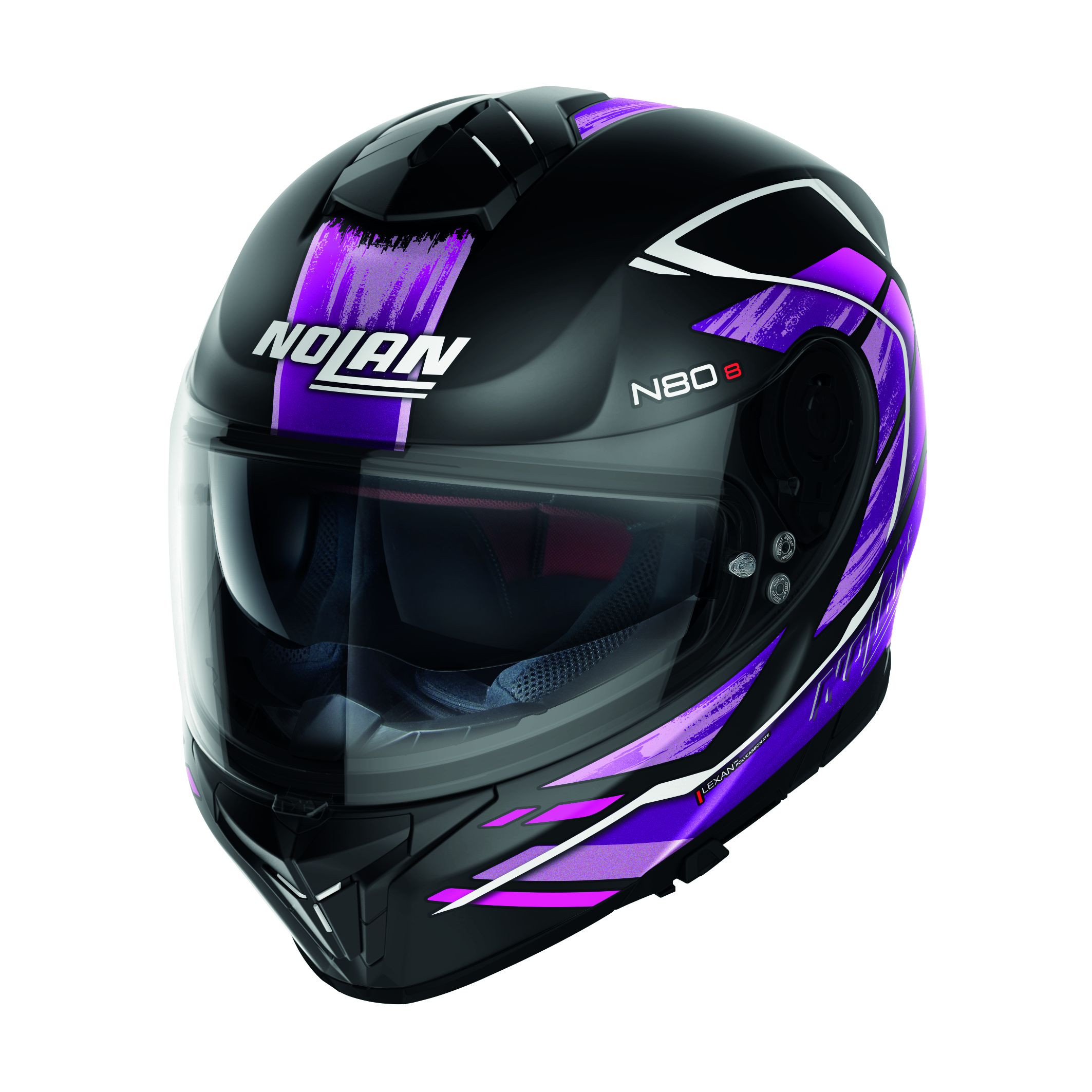 Nolan Integral Helm N80-8 Thunderbolt N-Com Flat Black 29 Gr:2XS-3XL