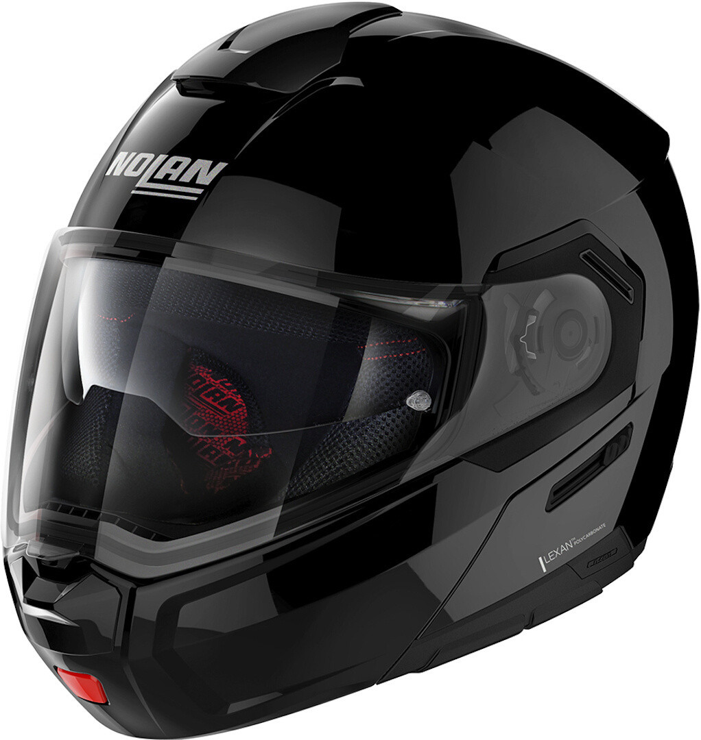 NOLAN Klapp Helm N90-3 N-COM CLASSIC, Glossy Black 3 Gr: 2XS-2XL