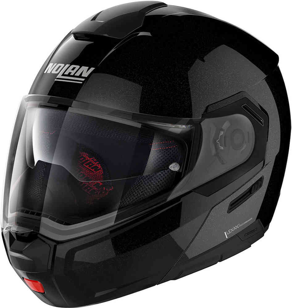 NOLAN Klapp Helm N90-3 N-COM SPECIAL, Metal Black 12 Gr: 2XS-2XL