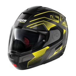 Nolan Klapphelm N90-3 06 COMEBACK N-CO 045 Schwarz Metallic Gelb ECE 22.06