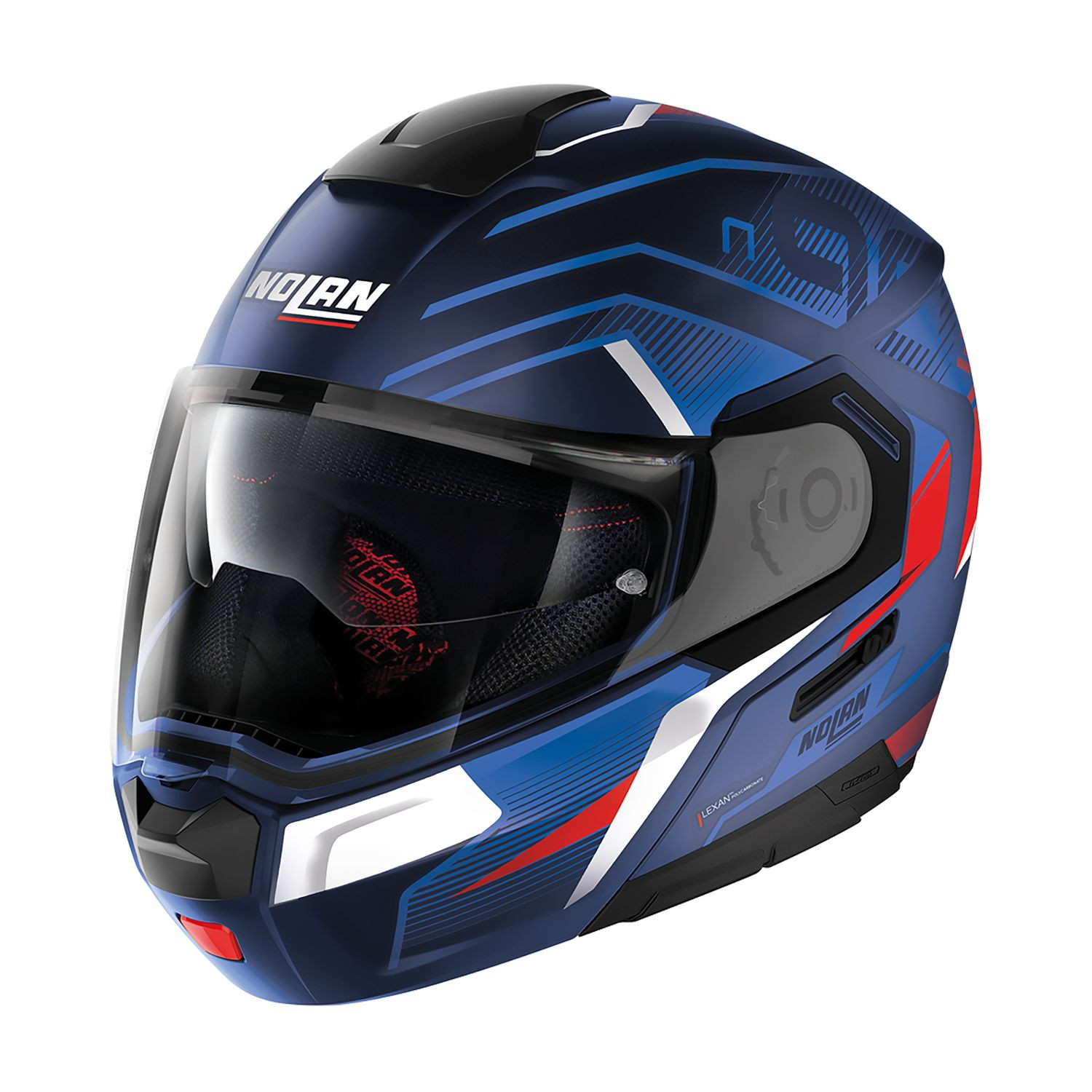 Nolan Klapphelm N90-3 06 COMEBACK N-CO 046 Blau Rot Weiss ECE 22.06