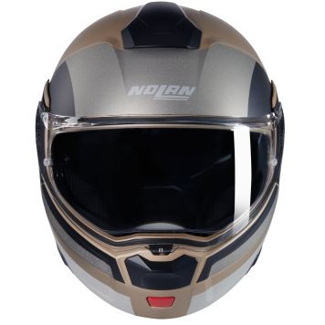 Nolan Klapphelm N90-3 06 ROBOTO 347 Gr: 2XS-2XL Sand Grau Schwarz