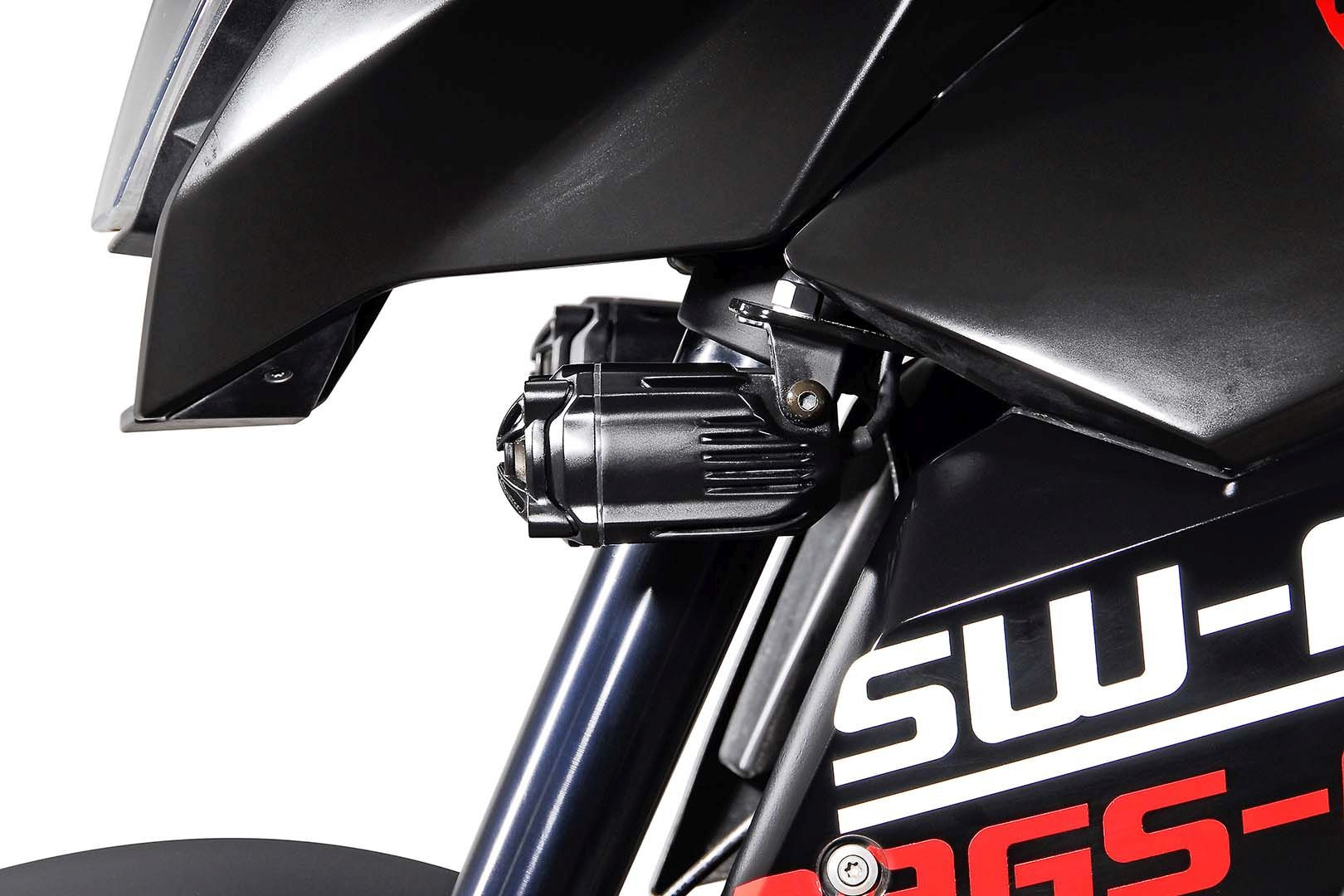 SW-Motech Scheinwerfer-Halter Schwarz passt für KTM 990 SMT(08-14)