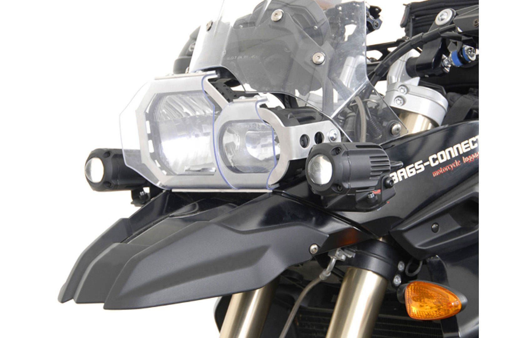 SW-Motech Scheinwerfer-Halter Schwarz passt für BMW F 800 GS(08-12)/F 650 GS(07-11)