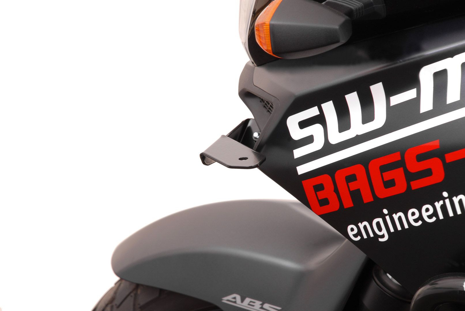 SW-Motech Scheinwerfer-Halter Schwarz passt für Suzuki DL1000/650 passt für Kawasaki KLV1000