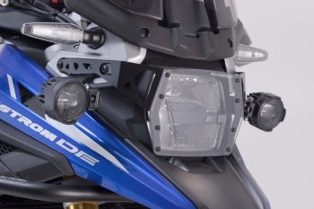 SW-Motech Scheinwerfer-Halter Schwarz passt für Suzuki V-Strom 1050(19-)