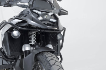 SW-Motech EVO Fernscheinwerfer-Kit Schwarz passt für BMW R 1300 GS(23-)