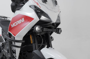 SW-Motech EVO Nebelscheinwerfer-Kit Schwarz passt für Moto Morini X-Cape 650(21-)