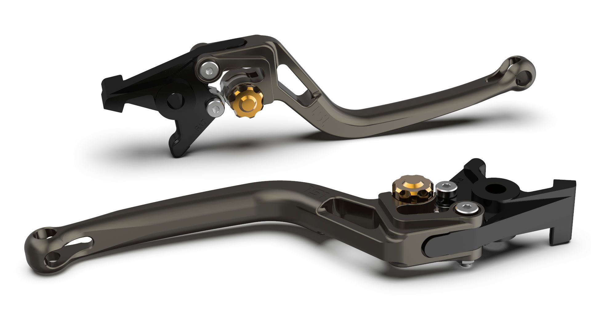 LSL Bremshebel BOW R36, anthrazit/gold (Stück)